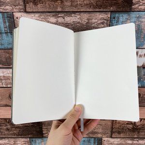 Brown Vegan Leather Covered Journal Notebook